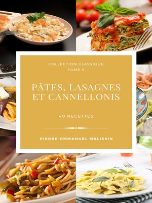 cover image of Pâtes, Lasagnes et Cannellonis